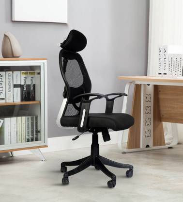 Comfortloom High-Back Headrest Ergonomic Mesh Office Executive Chair