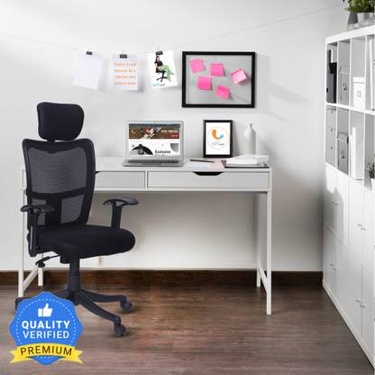 KVS INDIA SILVERLINE High Back Ergonomic|Home, Office Mesh Chair Mesh Office Adjustable Arm Chair