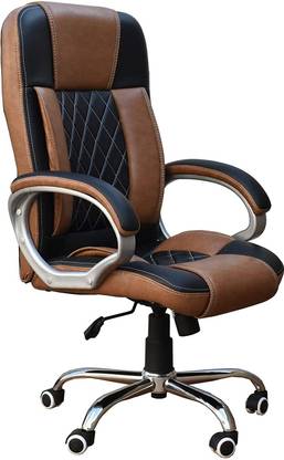 NBF Executive Boss Corporate Chairs High Back Ergonomic Revolving Leather Office Adjustable Arm Chair