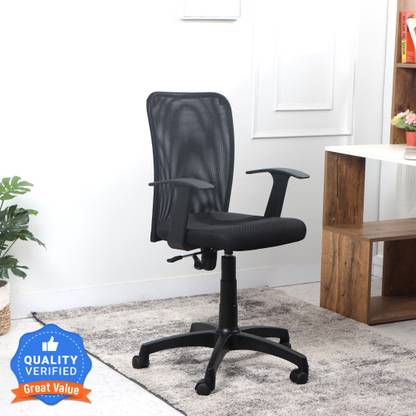 Flipkart perfect homes fabric office arm chair Clearance