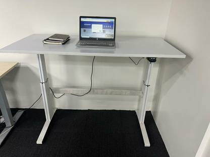 Khan Enterprises Engineered Wood Office Table