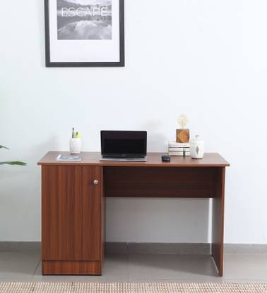 Mintwud from Pepperfry Wooden Unity Comupter Table/Wooden Study Table With Storage For Home Engineered Wood Study Table