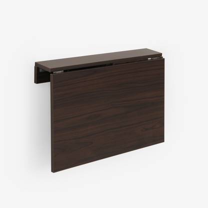 Invisible Bed Foldable Table with Ledge Study Table/Home Office/Laptop Table/Workstation/Wall Mounted Space Saving Desk, Made in India. Engineered Wood Study Table