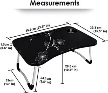 BK SALES Wood Portable Laptop Table