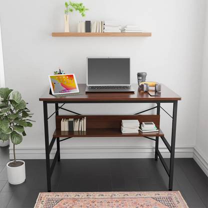Delife Desk for Office & Home Engineered Wood Study Table