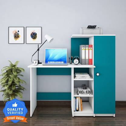 Woodbuzz Engineered Wood Study Table