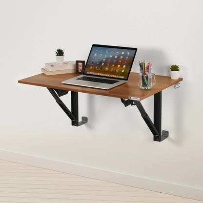 Invisible Bed Wall mounted Folding sit stand Liftable Engineered Wood Study Table