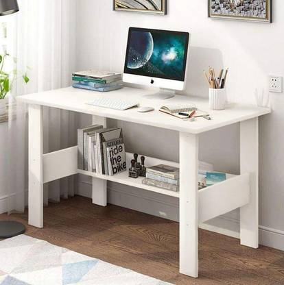 ANIKAA Renne Office Table | Writing Desk Engineered Wood Study Table