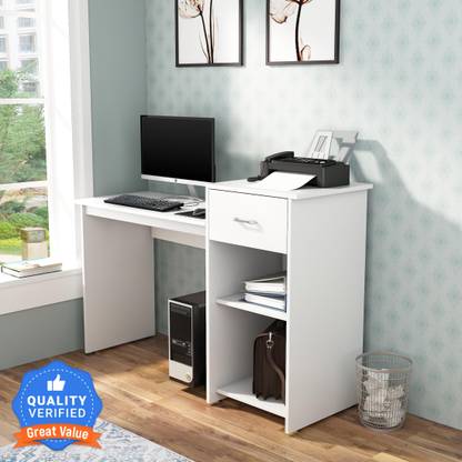 A GLOBIA CREATIONS Guide 01 Study Table Engineered Wood Study Table