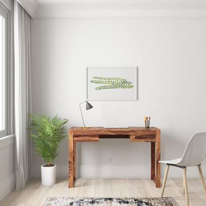 Rajgharana Pure Sheesham Wooden Writing Study Desk Computer Laptop Table For Home & Office Solid Wood Study Table