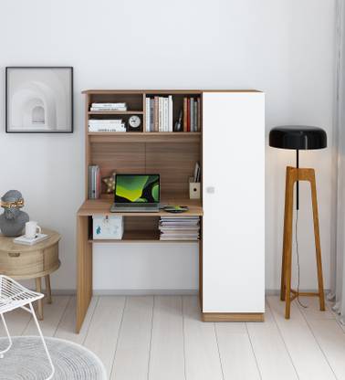 A GLOBIA CREATIONS Matrix Engineered Wood Study Table
