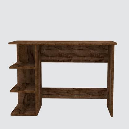 SPECIALITY PANELS Corner rounded Top with 3 Tier Side Storage & Termites resistance Engineered Wood Multipurpose Table