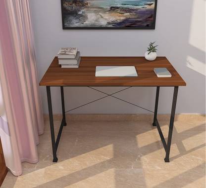 decormaster DM-2D- Multipurpose Table, Study Table, Office Table, Computer Table, 90x60x75CM Engineered Wood Office Table