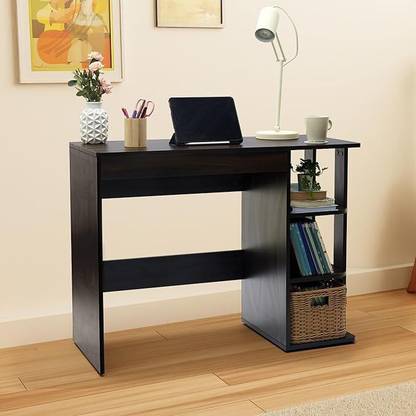 PEDPIX PEDPIX Engineered Wood Compact Study Desk with Side Shelf for Home & Office Engineered Wood Computer Desk