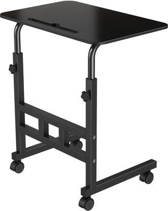 ELV DIRECT Multipurpose Movable Table with Adjustable Height for Home, Office, Bedroom Engineered Wood Multipurpose Table