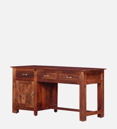 Allwood Computer/ Laptop Table With Storage Solid Wood Study Table