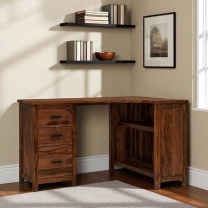 THE ATTIC Sheesham Solid Wood Study Table