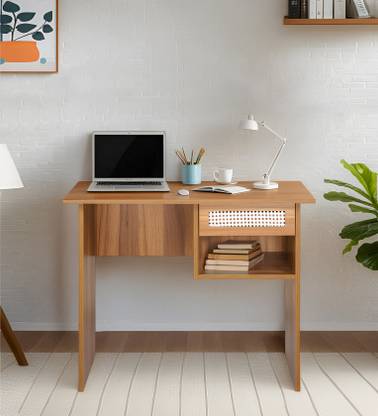 newaranya Engineered Wood Office Table