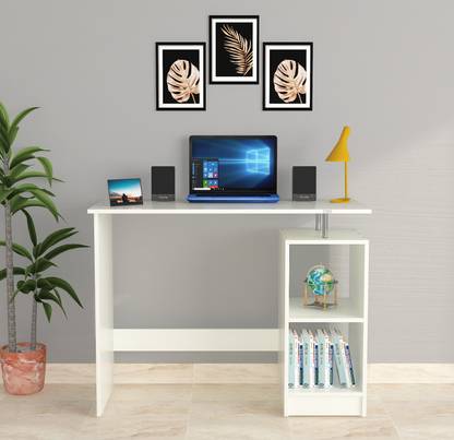 PICKWOOD ALINA Study Table, Computer, Laptop, WFH Office Desk with Storage Engineered Wood Multipurpose Table