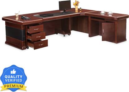Durian Engineered Wood Office Table