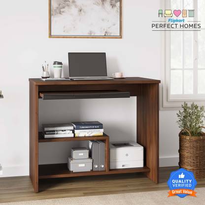 Flipkart Perfect Homes Engineered Wood Office Study Table With Storage For Office And Study Room. Engineered Wood Office Table