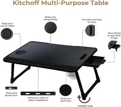 BK SALES study table4141 Solid Wood Multipurpose Table