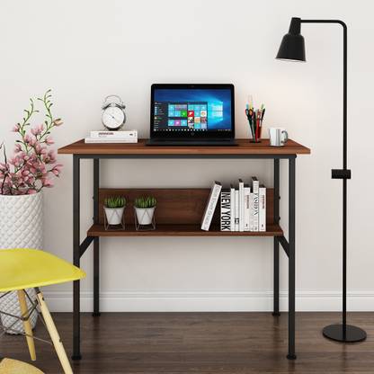 Woodbuzz Walt Engineered Wood Study Table