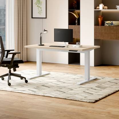 Godrej Interio Workout Table - Double Column Engineered Wood Multipurpose Table