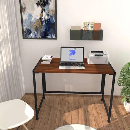 Pazano Multipurpose Desk For Writing, Study Table, Office Table, Computer Table, Work From Home Workstation Table (92x46x75cm) Engineered Wood Study Table