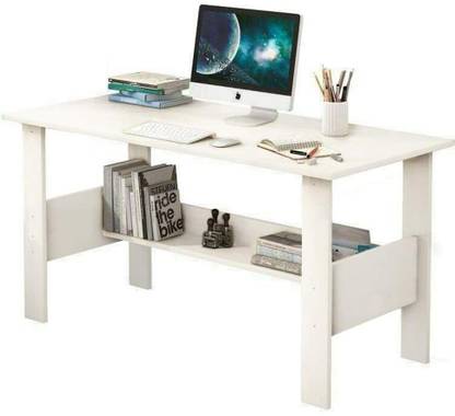 lukzer Laptop Study Table Office Home Workstation Modern Computer Desk Engineered Wood Study Table