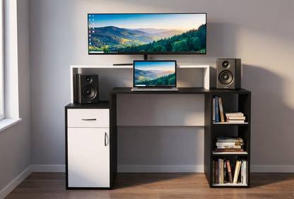 Home Full Capri Computer | Study Table Engineered Wood Study Table