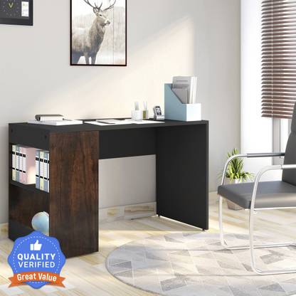 Flipkart Perfect Homes Studio Augustine Dual Tone Engineered Wood Study Table
