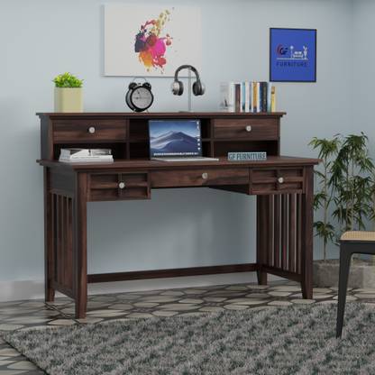 GF Furniture Sheesham Multipurpose Study Table for Home/Office Area, WorkDesk ,Computer Table Solid Wood Study Table