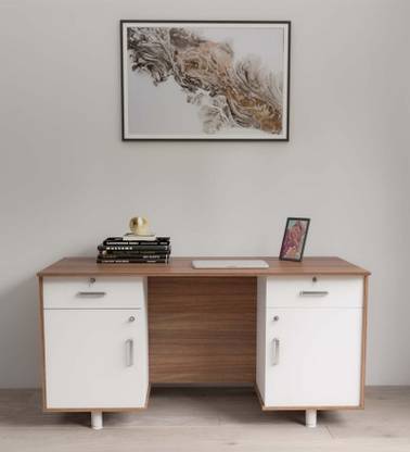 NEUDOT SPLASH Engineered Wood Office Table
