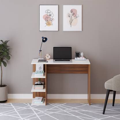 FURNEASER Engineered Wood Study Table