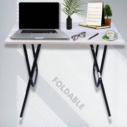 EuroQon Smart Foldable Multi-Use Laptop, Dining & Study Engineered Wood Study Table
