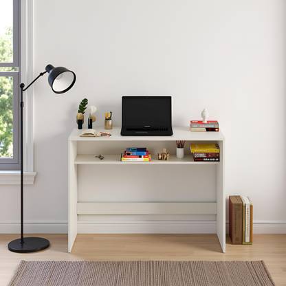 FURNEASER Witely Computer & Laptop Table | WFH Desk | Gaming Table | Engineered Wood Study Table