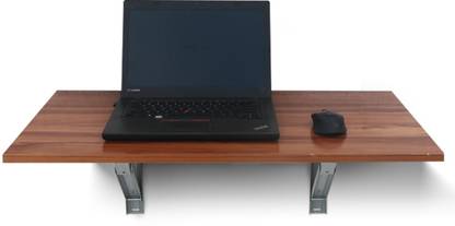 AR Brothers Wall mounted Folding table Big size| multi purpuse use Folding Table(2x4 Feet) Solid Wood Office Table