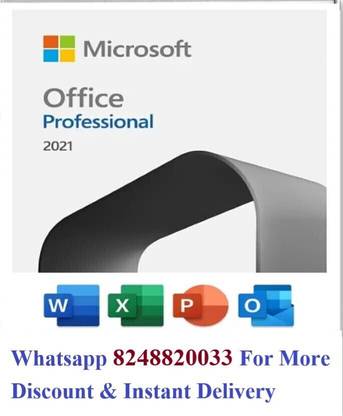 MICROSOFT Office Professional Plus 2021 Lifetime (1 User/Windows, License Key)