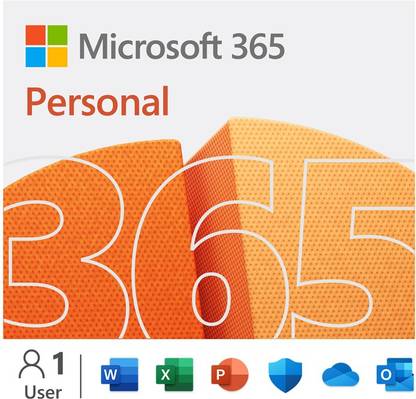 MICROSOFT 365 Personal 1 user, 1 Year Subscription(Email delivery in 24 Hours)