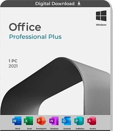 MICROSOFT Office Professional Plus 2021 One-time purchase (1 User, Lifetime)