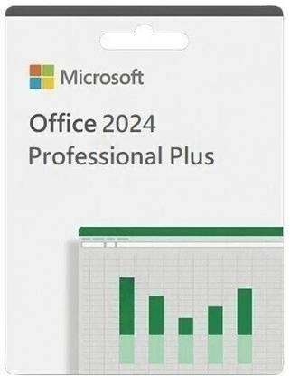 MICROSOFT Office Professional Plus 2024 for Lifetime (1 User/PC) Activation Key Card