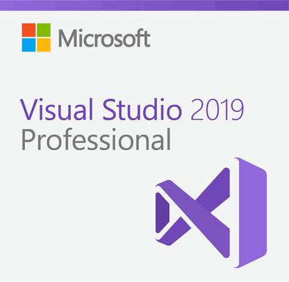 MICROSOFT Visual Studio Professional 2019 for Windows PC (1 User, Lifetime Validity)