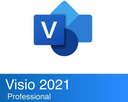 MICROSOFT Visio Professional 2021 Windows PC (1 User, Lifetime Validity)