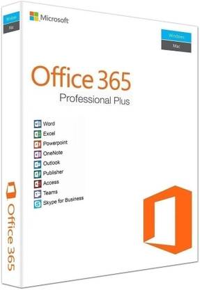 MICROSOFT Office 365 Professional Plus for Windows/MACOS (5 Users, Lifetime Validity)