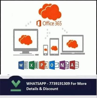 MICROSOFT Office 365 Pro Plus for Windows/MACOS (5 Users, Lifetime Validity Account)