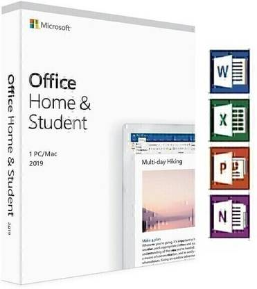 MICROSOFT Office Home & Student 2019 (1 User, Lifetime Validity) - One Time Purchase