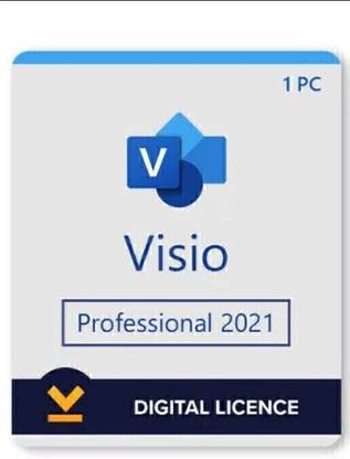 MICROSOFT Visio Professional 2021 (1 User, Lifetime Validity) Activation Key