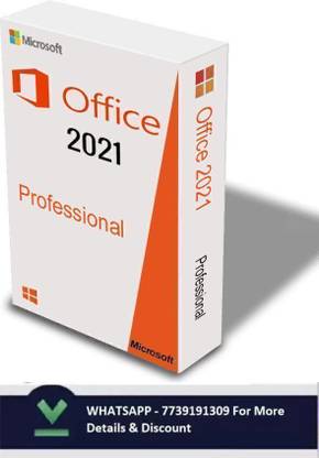 MICROSOFT Office Professional Plus 2021 for Lifetime - 1 User/PC (Latest Edition)