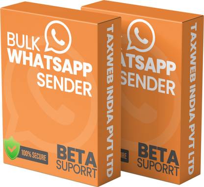 TAXWEB INDIA BULK WHATSAPP WEB SENDER (1 Years , 1 PC)